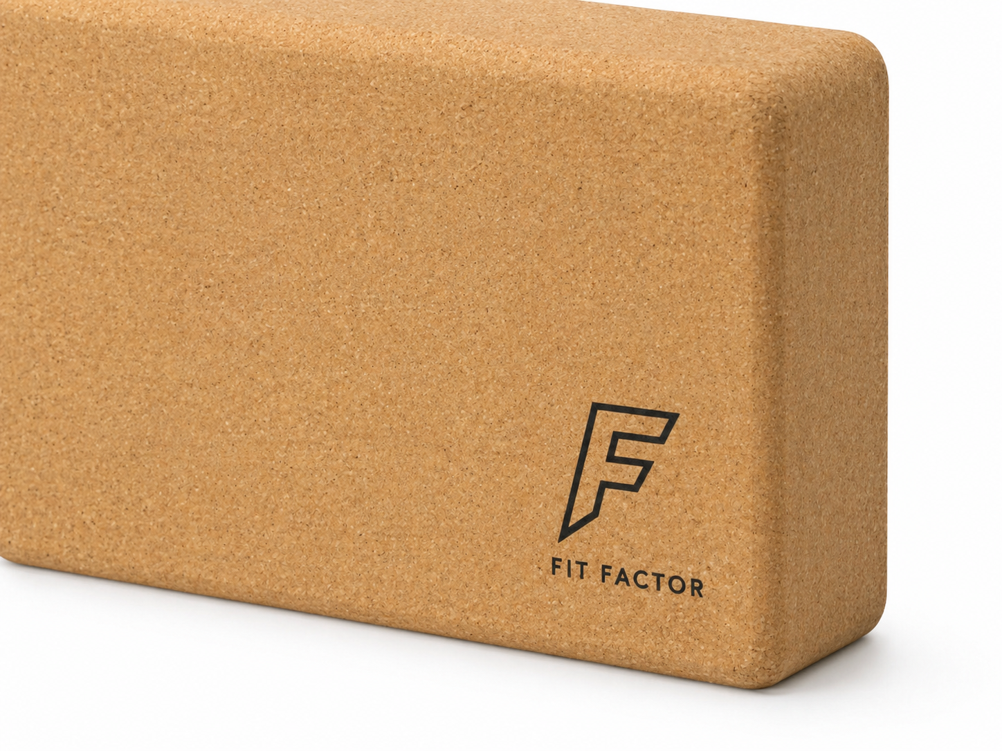 Ladrillo de Yoga FitFactor - vista lateral
