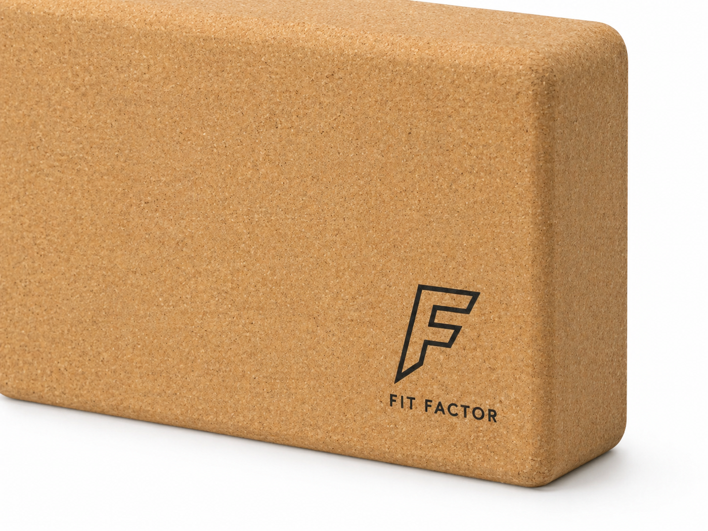 Ladrillo de Yoga FitFactor - vista lateral
