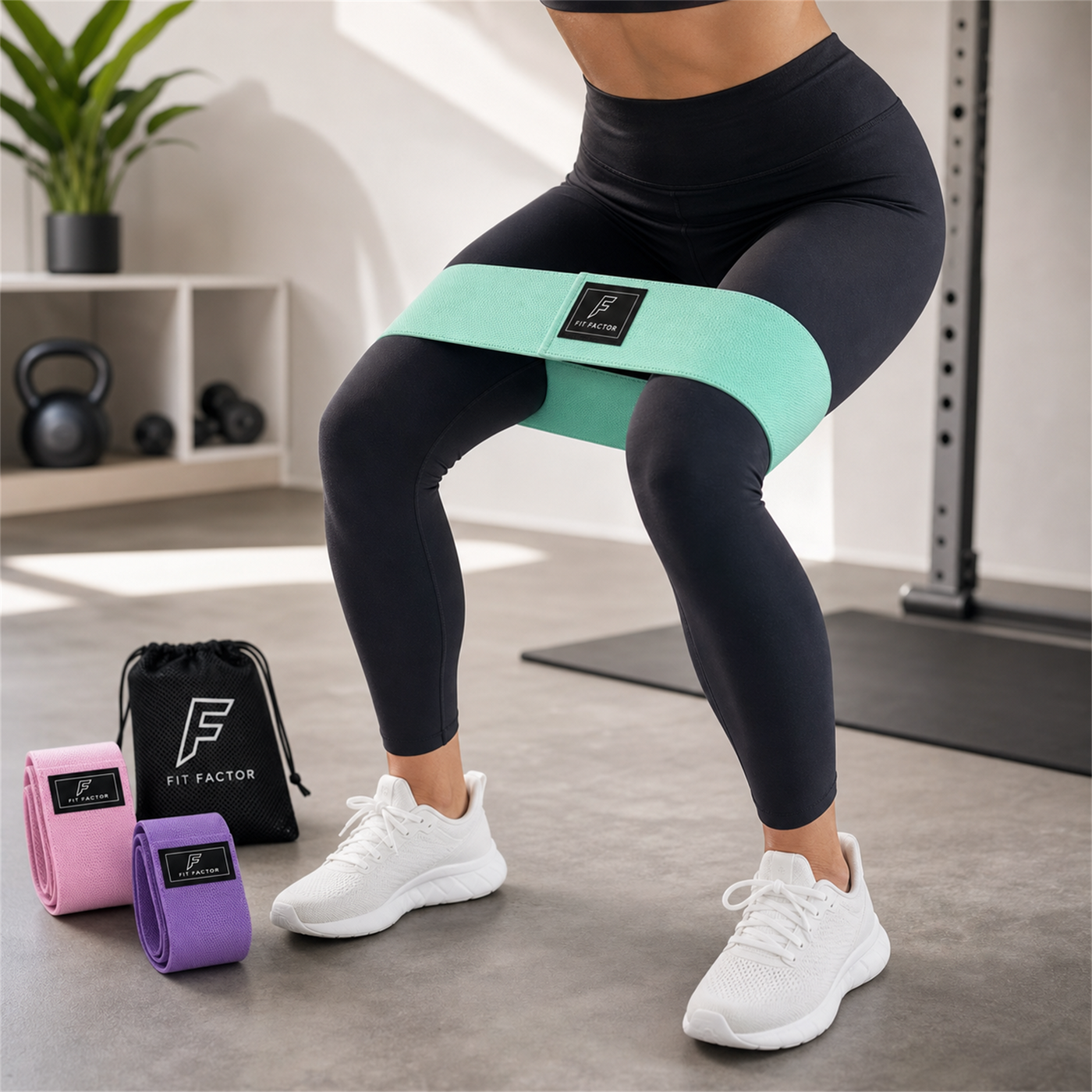 Hip Bands FitFactor - en uso