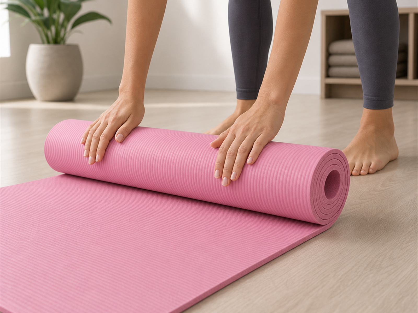 Mat de Yoga FitFactor - detalle esquina