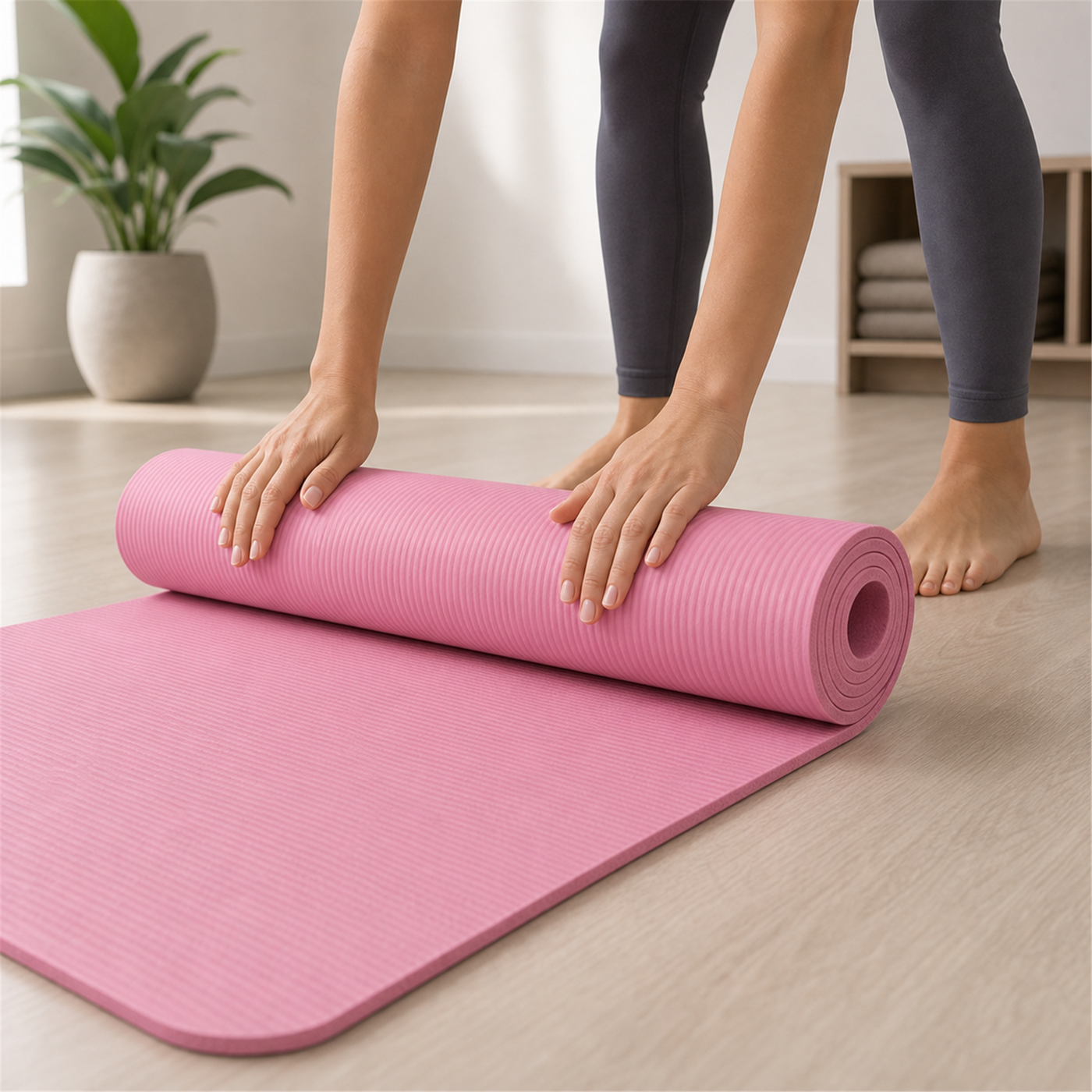 Mat de Yoga FitFactor - detalle esquina