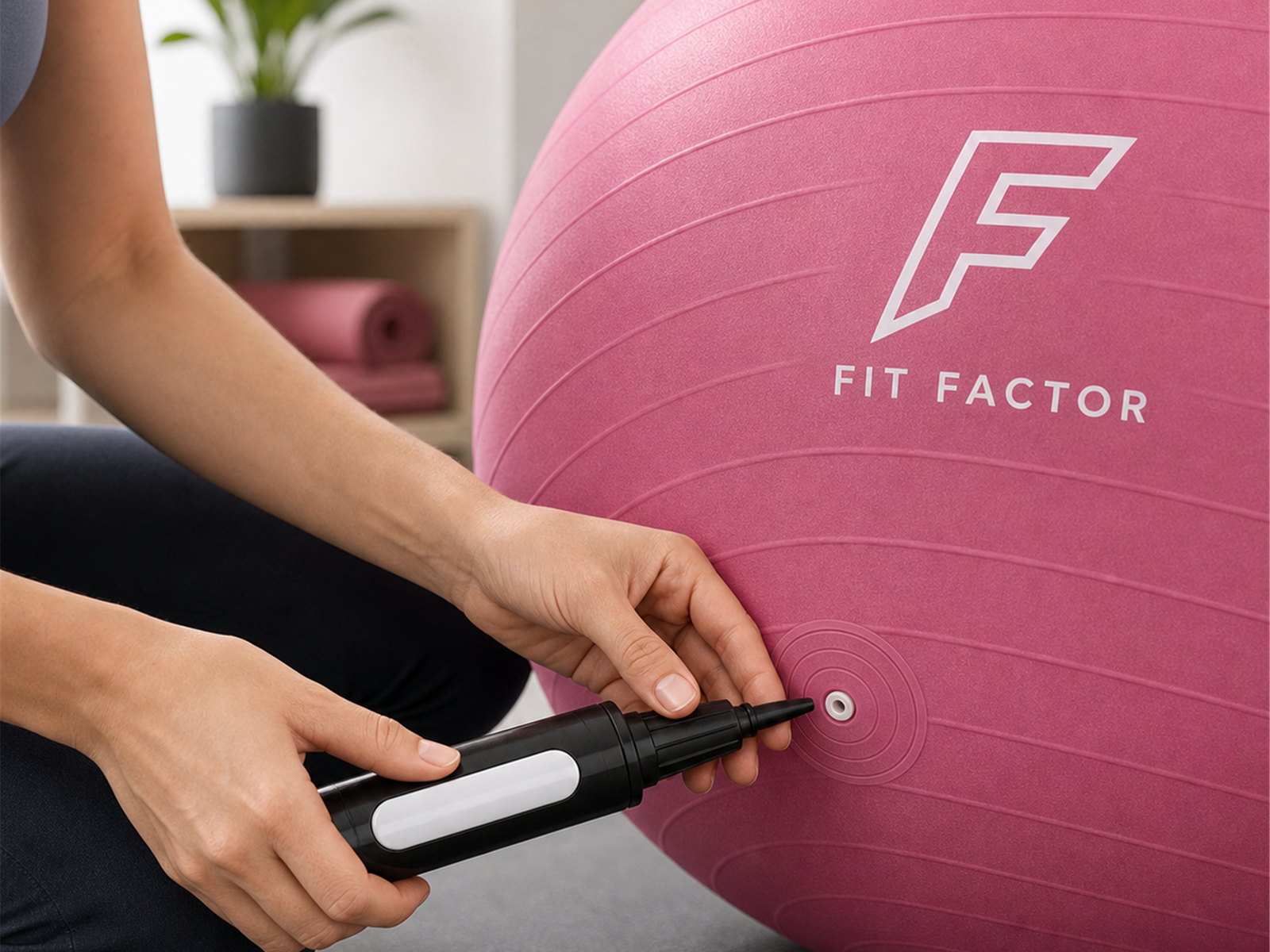 Fitball FitFactor - detalle superficie